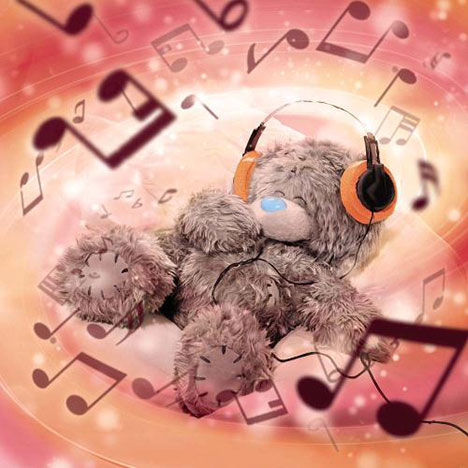 3D Holographic Me to You Bear Music Notes Birthday Card £2.99